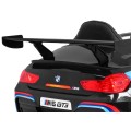 BMW M6 GT3 Auto na batériu pre deti Čierne + Vetráčik + Zvuky MP3 Svietidlá + Ovládač
