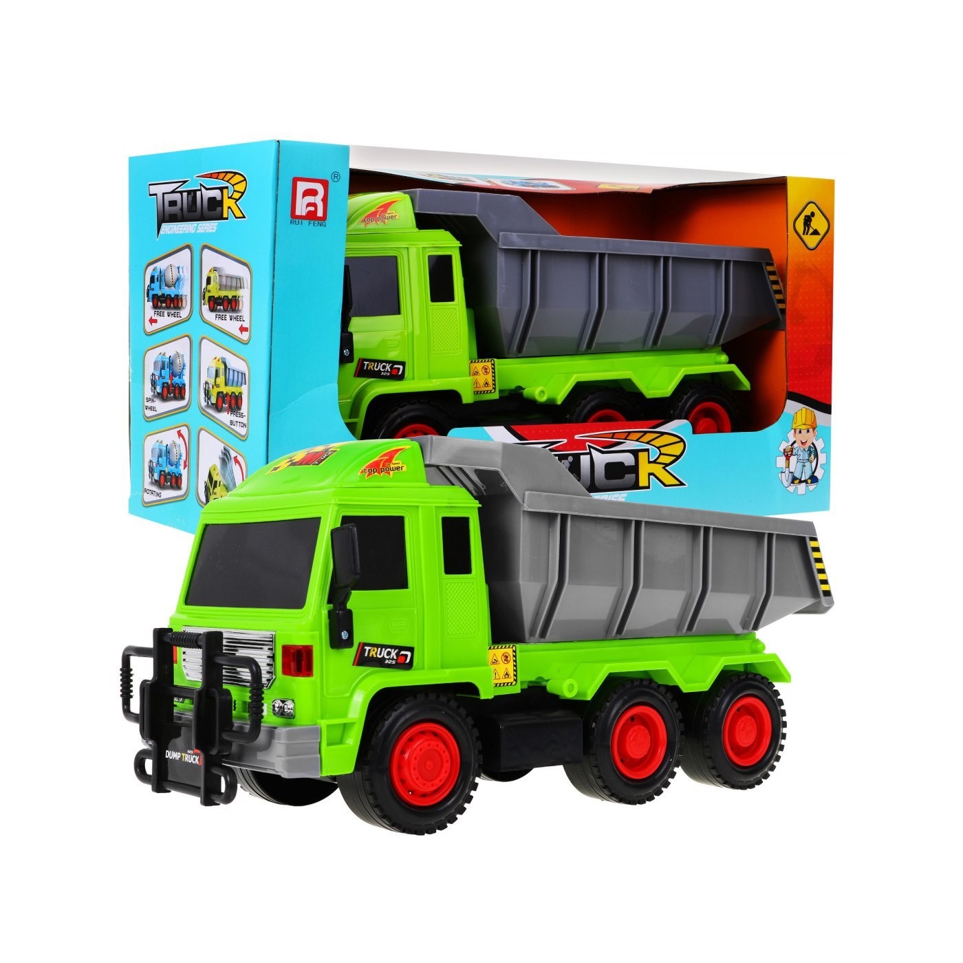 Autíčko Vyklápacie Nákladné auto Zelené