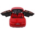 BMW X6M XXL pre 2 deti Lakovaný Červený + Ovládač + Ekokoža + Pásy + Pomalý štart + MP3 + LED