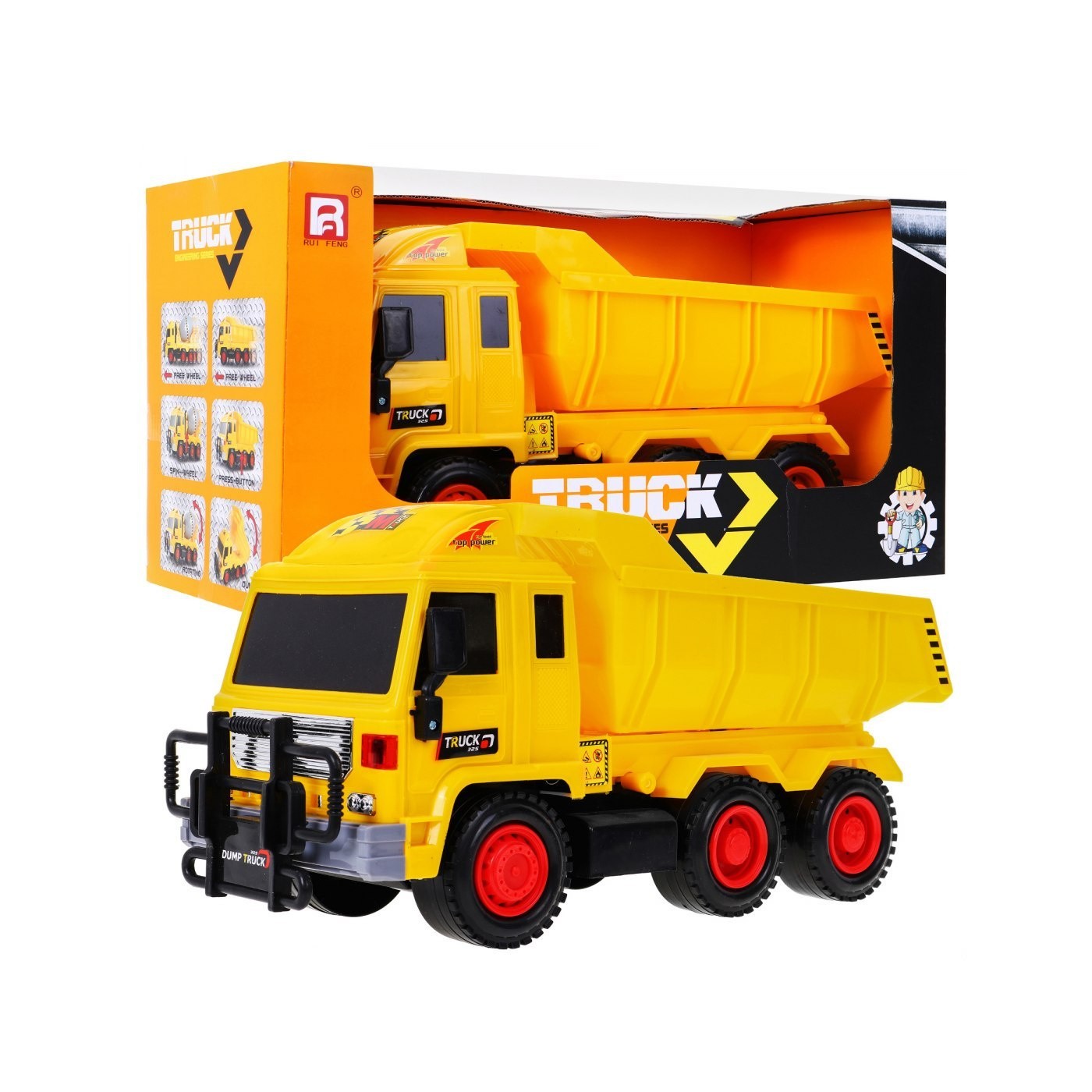 Autíčko Vyklápacie Nákladné auto Žlté