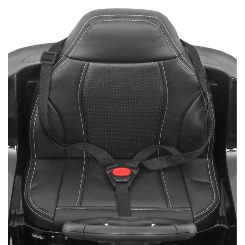 BMW X6M Elektrické Autíčko pre deti Lakované Čierne + Ovládač + EVA + Pomalý štart + Audio + LED