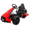 Motokára na batériu Bolid XR-1 pre deti Červený + Nastaviteľný volant + Profilované sedadlo