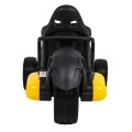 Motokára na batériu Bolid XR-1 pre deti Žltý + Nastaviteľný volant + Profilované sedadlo
