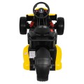 Motokára na batériu Bolid XR-1 pre deti Žltý + Nastaviteľný volant + Profilované sedadlo