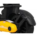 Motokára na batériu Bolid XR-1 pre deti Žltý + Nastaviteľný volant + Profilované sedadlo