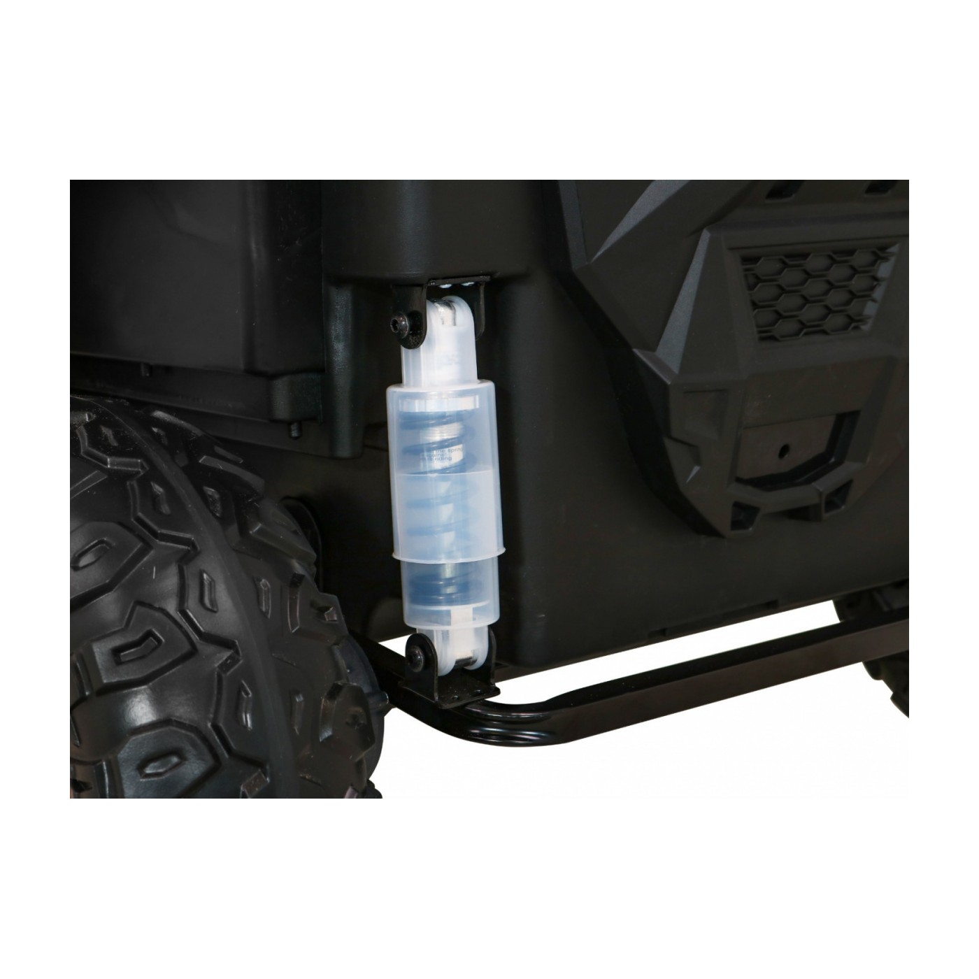 Buggy ATV Racing pre 2 deti Červený + Pohon 4x4 + Ovládač + Pomalý štart + MP3 LED