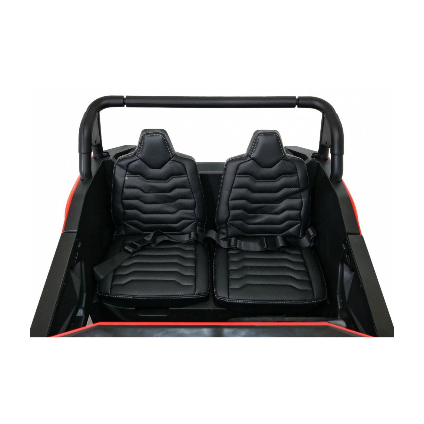 Buggy ATV Racing pre 2 deti Červený + Pohon 4x4 + Ovládač + Pomalý štart + MP3 LED