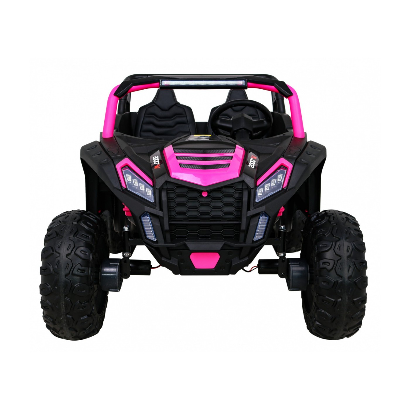 Buggy ATV Racing pre 2 deti Ružový + Pohon 4x4 + Ovládač + Pomalý štart + MP3 LED