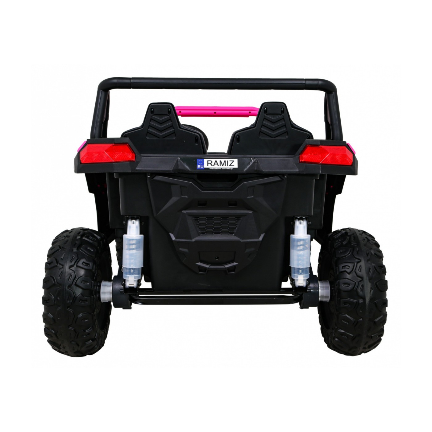 Buggy ATV Racing pre 2 deti Ružový + Pohon 4x4 + Ovládač + Pomalý štart + MP3 LED