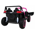 Buggy ATV Racing pre 2 deti Ružový + Pohon 4x4 + Ovládač + Pomalý štart + MP3 LED