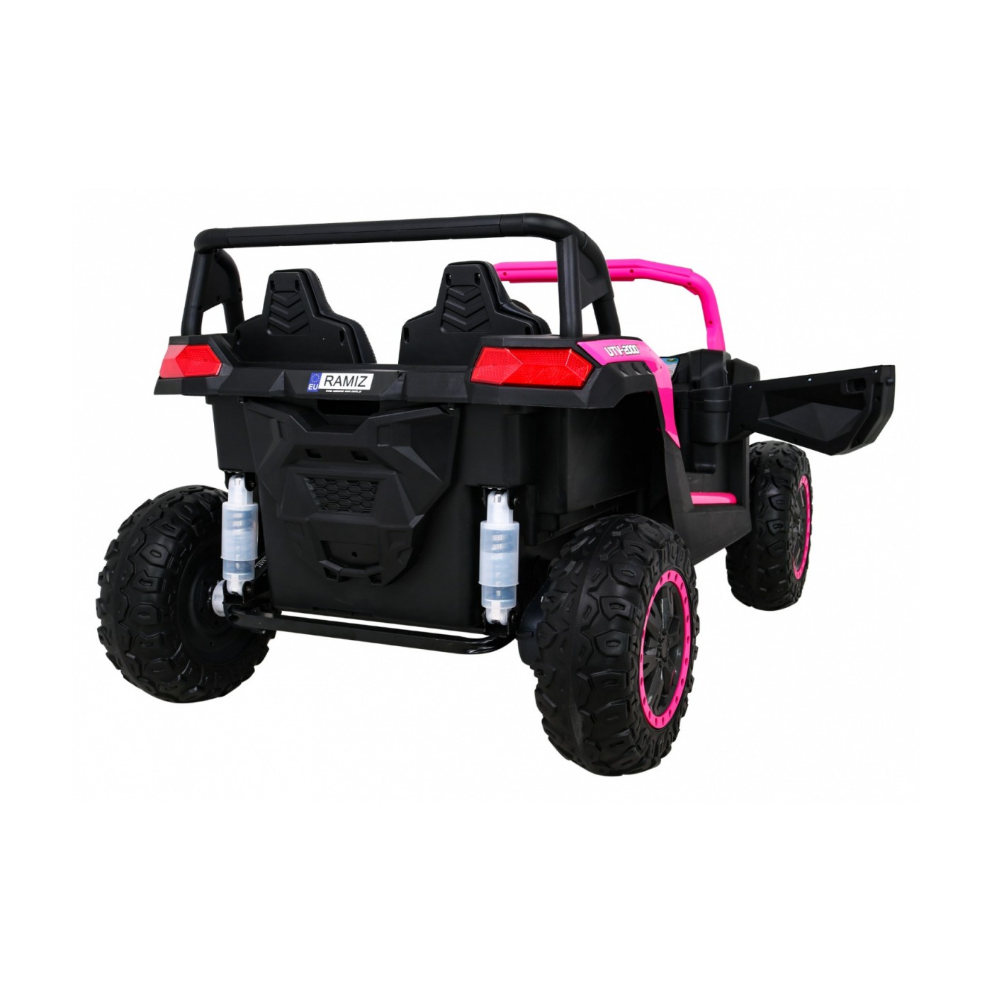 Buggy ATV Racing pre 2 deti Ružový + Pohon 4x4 + Ovládač + Pomalý štart + MP3 LED