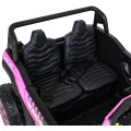 Buggy ATV Racing pre 2 deti Ružový + Pohon 4x4 + Ovládač + Pomalý štart + MP3 LED