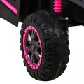 Buggy ATV Racing pre 2 deti Ružový + Pohon 4x4 + Ovládač + Pomalý štart + MP3 LED