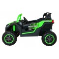 Buggy ATV Racing pre 2 deti Zelený + Pohon 4x4 + Ovládač + Pomalý štart + MP3 LED