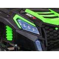Buggy ATV Racing pre 2 deti Zelený + Pohon 4x4 + Ovládač + Pomalý štart + MP3 LED