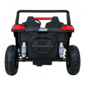 Buggy ATV Strong Racing pre 2 deti Červený + Bezkefkový motor + Nafukovacie kolesá + Audio LED