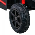 Buggy ATV Strong Racing pre 2 deti Červený + Bezkefkový motor + Nafukovacie kolesá + Audio LED