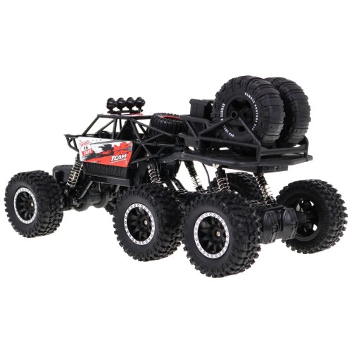 Crawler High pre deti 8+ Diaľkovo ovládaný model 1:14 Pohon 6x6 + Náhradné kolesá