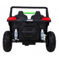Buggy ATV Strong Racing pre 2 deti Zelený + Bezkefkový motor + Nafukovacie kolesá + Audio LED