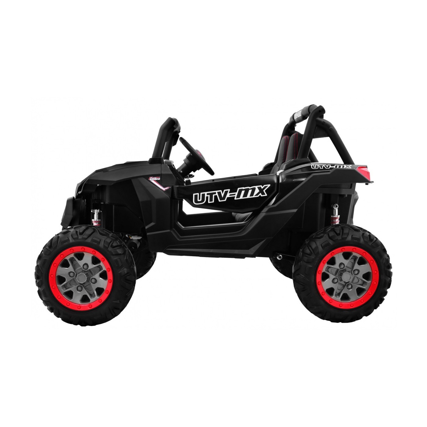 Vozidlo Buggy SuperStar 4x4 - MP4 Čierny