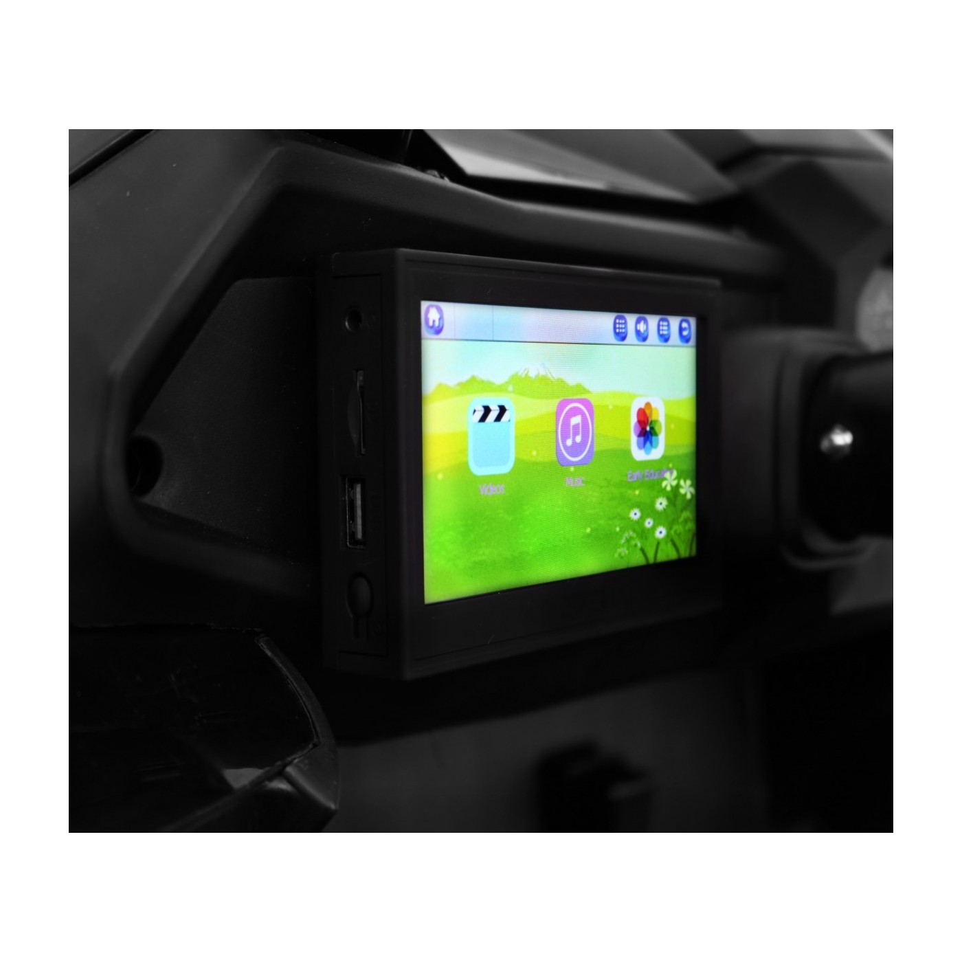 Vozidlo Buggy SuperStar 4x4 - MP4 Čierny