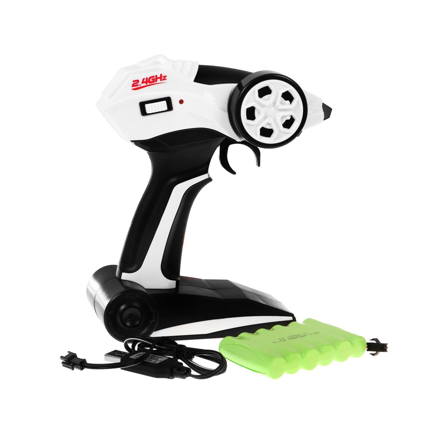 Auto 1 14 Kovový Crawler 4x4 Štvorkolka R C 2 4G Čierny