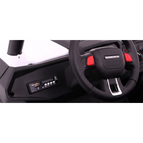 Vozidlo Buggy SuperStar 4x4 Biely