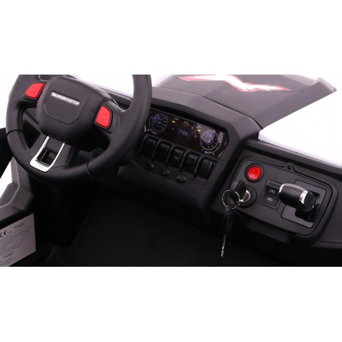 Vozidlo Buggy SuperStar 4x4 Biely