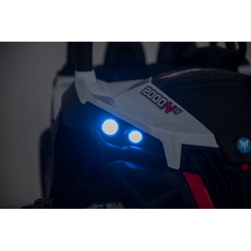 Vozidlo Buggy SuperStar 4x4 Biely