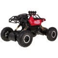 Auto 1 14 Kovový Crawler 4x4 Štvorkolka R C 2 4G Červený