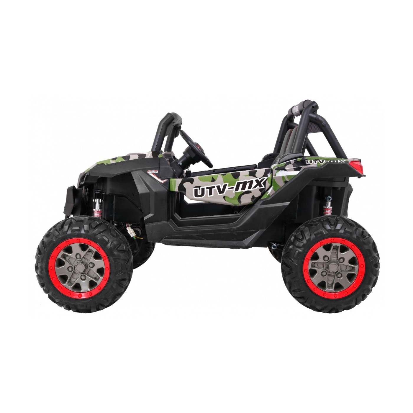 Buggy SuperStar pre deti Moro + Pohon 4x4 + Ovládač + Kufor + MP3 LED + Zámok dverí
