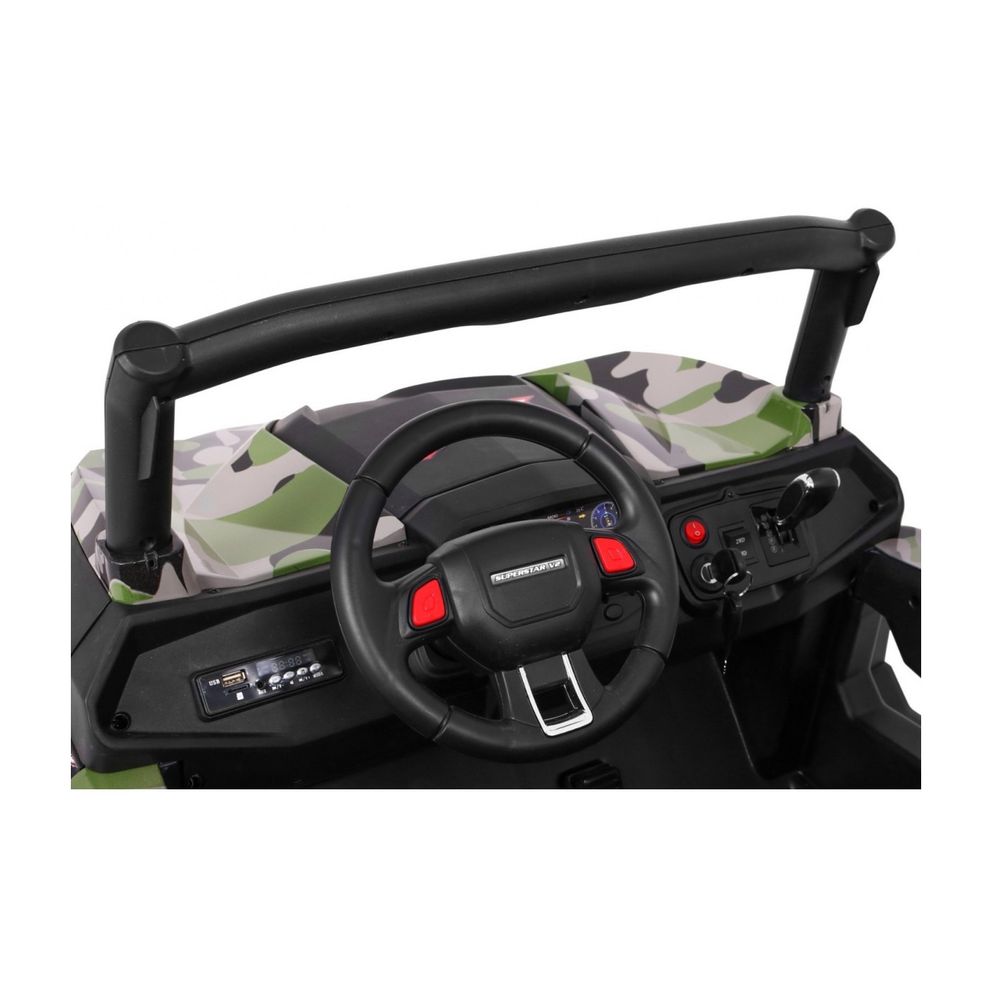 Buggy SuperStar pre deti Moro + Pohon 4x4 + Ovládač + Kufor + MP3 LED + Zámok dverí