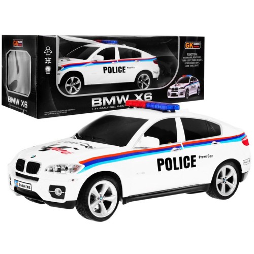 Auto 1 14 R C Licencované Policajné auto Bmw X6 Polícia