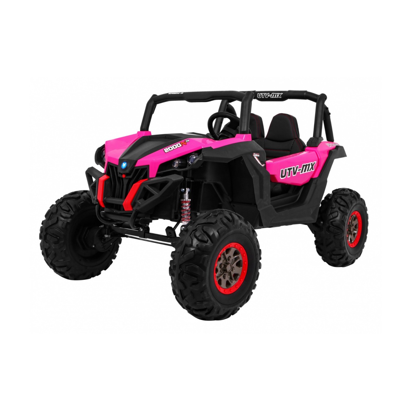 Buggy SuperStar pre deti Ružový + Pohon 4x4 + Ovládač + Kufor + MP3 LED + Zámok dverí