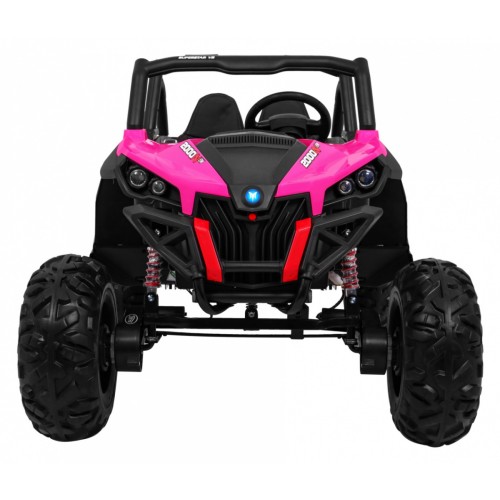 Buggy SuperStar pre deti Ružový + Pohon 4x4 + Ovládač + Kufor + MP3 LED + Zámok dverí