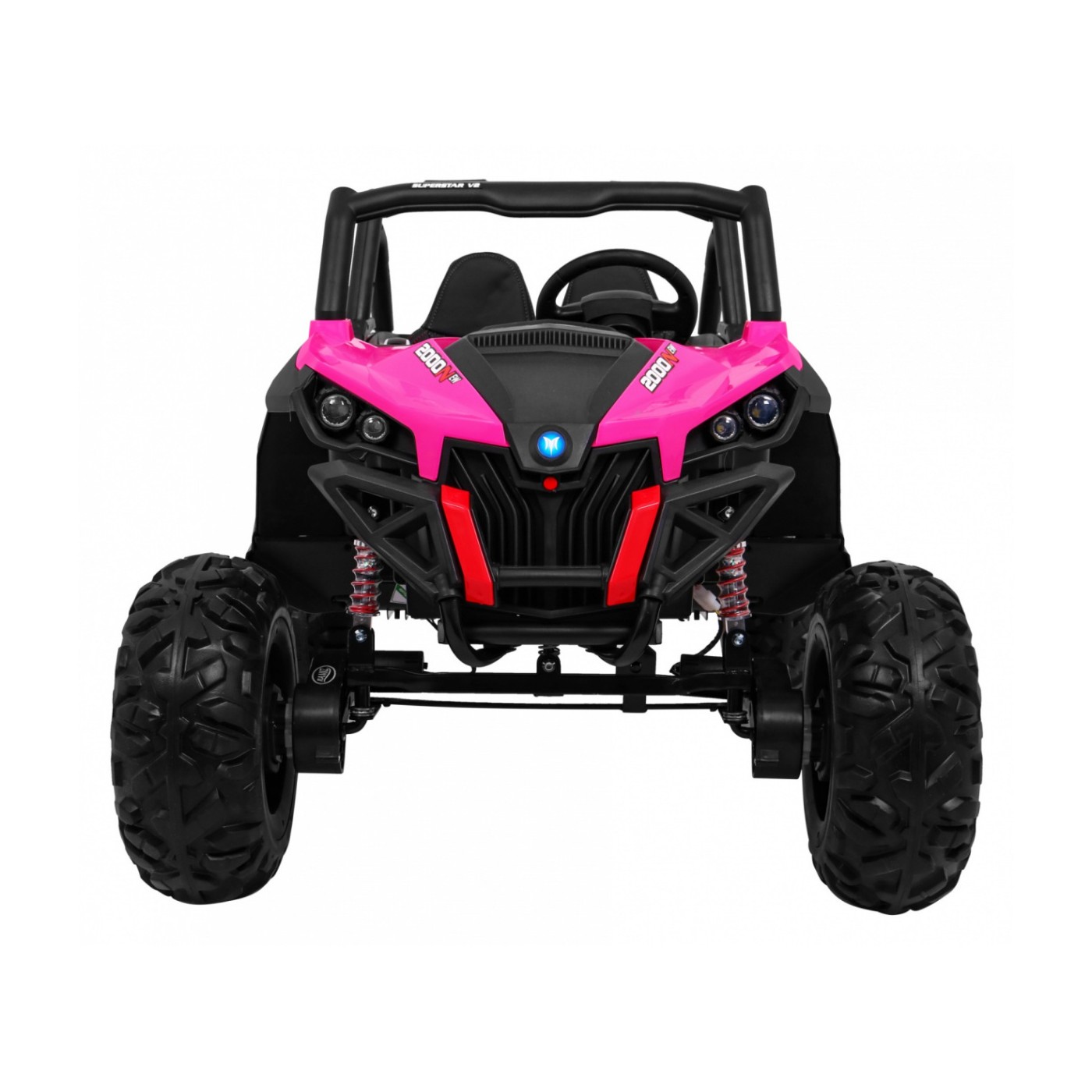 Buggy SuperStar pre deti Ružový + Pohon 4x4 + Ovládač + Kufor + MP3 LED + Zámok dverí