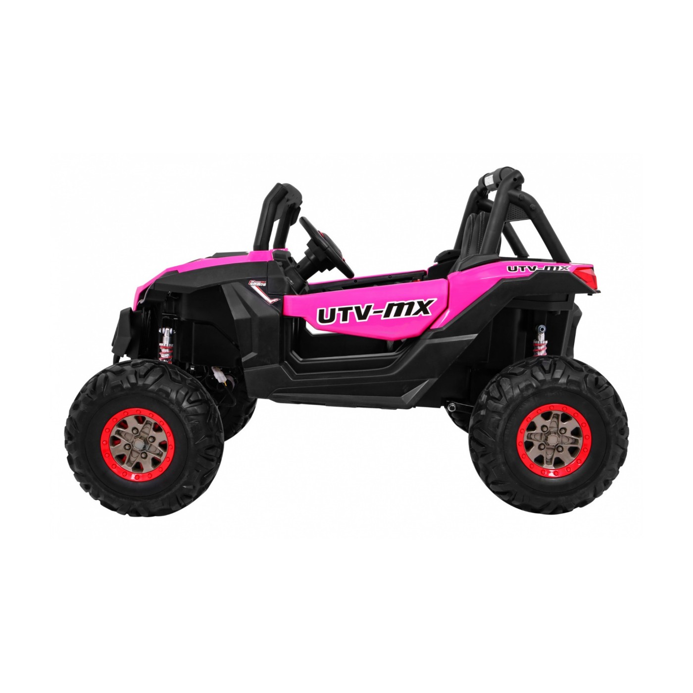 Buggy SuperStar pre deti Ružový + Pohon 4x4 + Ovládač + Kufor + MP3 LED + Zámok dverí