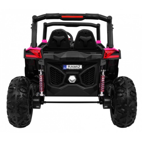 Buggy SuperStar pre deti Ružový + Pohon 4x4 + Ovládač + Kufor + MP3 LED + Zámok dverí