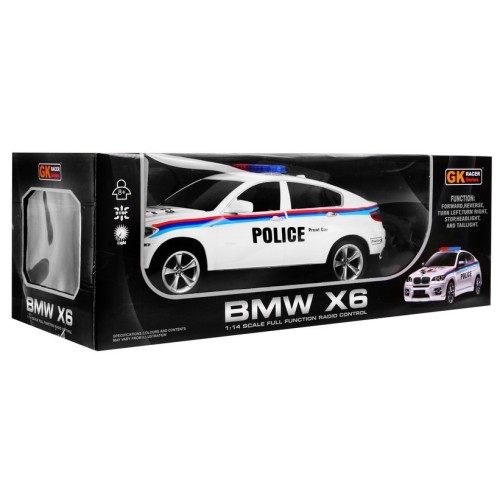 Auto 1 14 R C Licencované Policajné auto Bmw X6 Polícia
