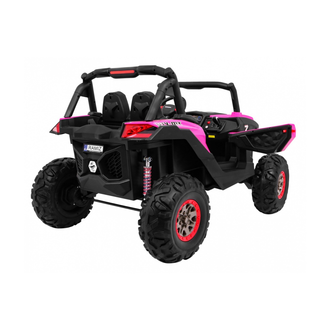 Buggy SuperStar pre deti Ružový + Pohon 4x4 + Ovládač + Kufor + MP3 LED + Zámok dverí