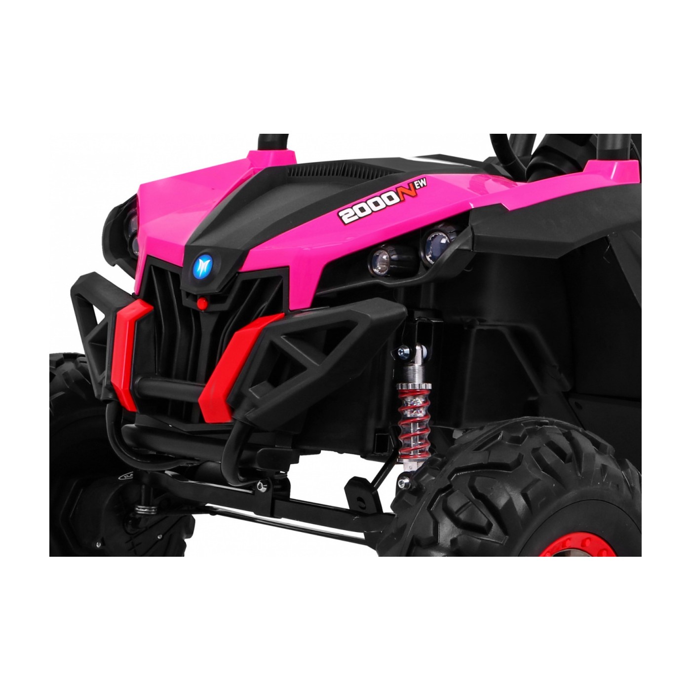 Buggy SuperStar pre deti Ružový + Pohon 4x4 + Ovládač + Kufor + MP3 LED + Zámok dverí