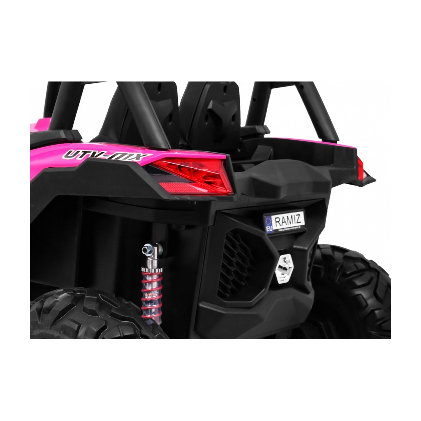 Buggy SuperStar pre deti Ružový + Pohon 4x4 + Ovládač + Kufor + MP3 LED + Zámok dverí