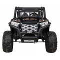 Buggy UTV Terénka pre deti Čierne + Ovládač + Kufor + Pomalý štart + EVA + MP3 LED