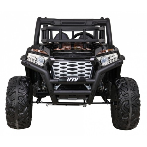 Buggy UTV Terénka pre deti Čierne + Ovládač + Kufor + Pomalý štart + EVA + MP3 LED
