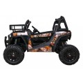 Buggy UTV Terénka pre deti Čierne + Ovládač + Kufor + Pomalý štart + EVA + MP3 LED
