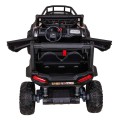 Buggy UTV Terénka pre deti Čierne + Ovládač + Kufor + Pomalý štart + EVA + MP3 LED