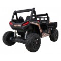 Buggy UTV Terénka pre deti Čierne + Ovládač + Kufor + Pomalý štart + EVA + MP3 LED