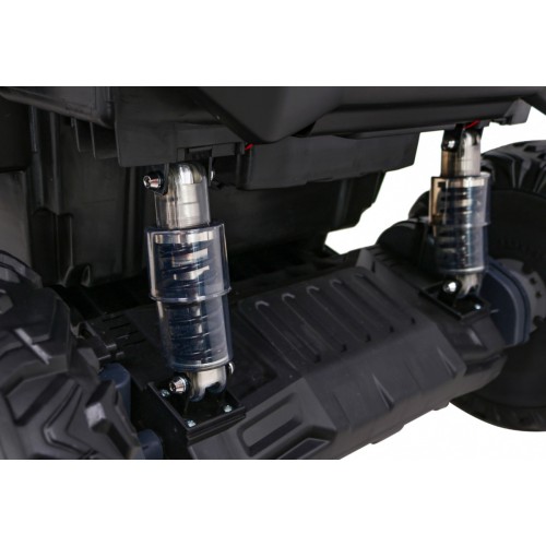 Buggy UTV Terénka pre deti Čierne + Ovládač + Kufor + Pomalý štart + EVA + MP3 LED