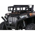 Buggy UTV Terénka pre deti Čierne + Ovládač + Kufor + Pomalý štart + EVA + MP3 LED