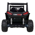 Buggy UTV Terénka pre deti Červené + Ovládač + Kufor + Pomalý štart + EVA + MP3 LED